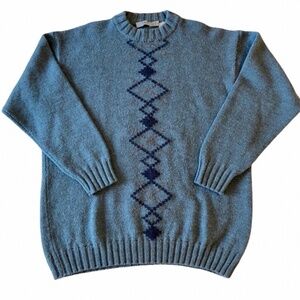 Vintage Grandpa Fiume Wool, Alpaca Pullover Sweater size XL